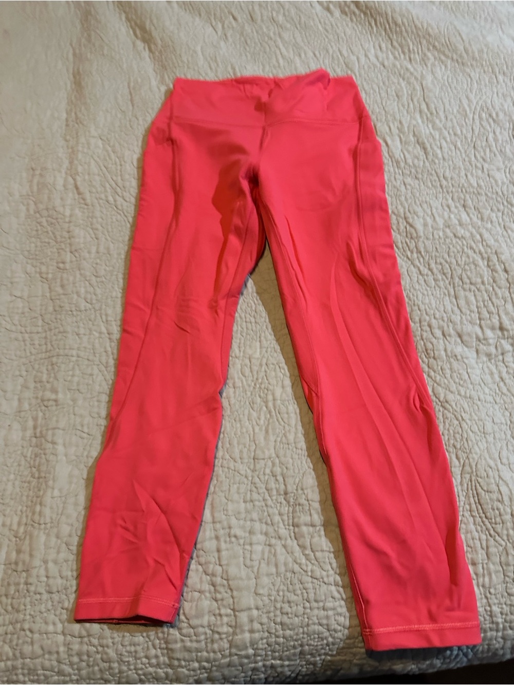 lululemon athletica Bright Pink High-Rise Leggings